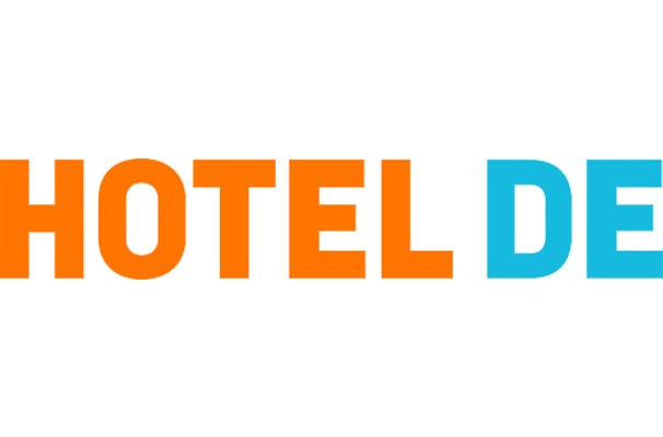Das Logo von Hotel.de